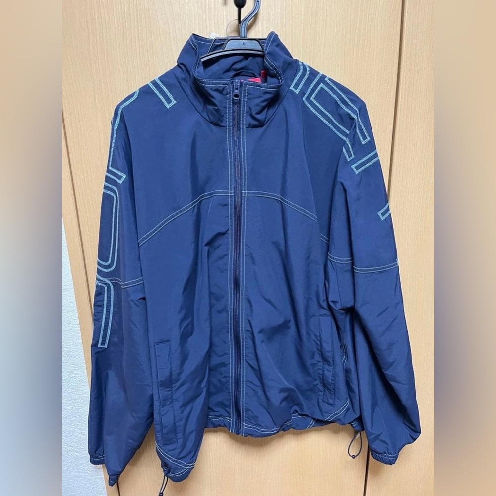 Supreme Navy Windbreaker Jacket